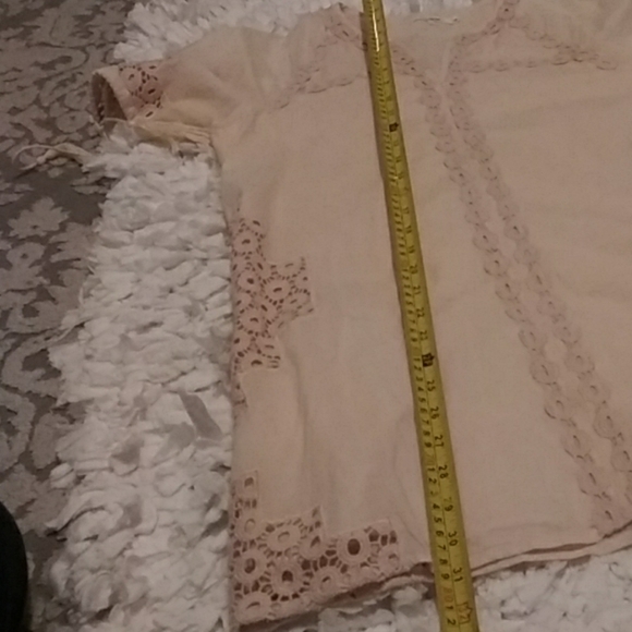 Tularosa bobbie‎ tunic dress natural oversized boho size Small romantic - Picture 7 of 7